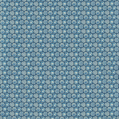 Lee Jofa 2024107.51.0 Imari Ii Multipurpose Fabric in Blue/White