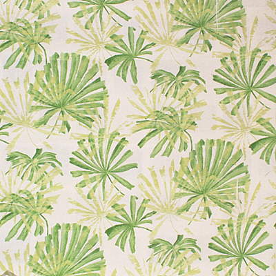 Lee Jofa Modern 2423-GWF.23.0 Jimbaran Bay Multipurpose Fabric in White/l/Green