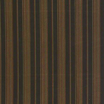 Kravet Basics 26968.624.0 Baxton Stripe Upholstery Fabric in Brown , Rust , Truffle