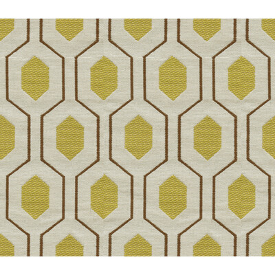 Kravet 30767.416.0 Euclid Upholstery Fabric in Citron/Beige/Yellow/Brown