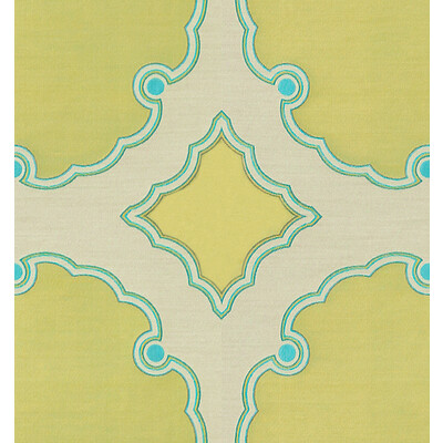 Kravet Couture 31272.313.0 Interpretation Upholstery Fabric in Light Green , Blue , Citron Teal