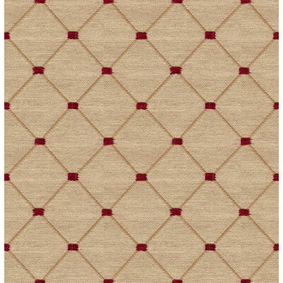 Kravet Design 31389.16.0 Kravet Design Upholstery Fabric in Beige , Burgundy/red