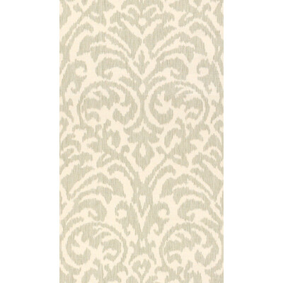 Kravet Couture 32051.15.0 Ikat Damask Upholstery Fabric in White , Blue , Mineral