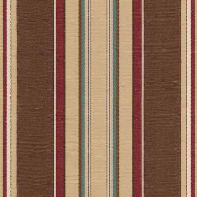 Kravet Basics 32498.619.0 Bologna Multipurpose Fabric in Brown , Burgundy/red , Saddle