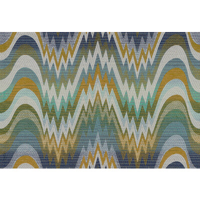 Kravet Design 32503.35.0 Acid Palm Upholstery Fabric in Blue , Green , Surf