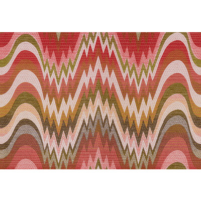 Kravet Design 32503.7.0 Acid Palm Upholstery Fabric in Pink , Green , Watermelon