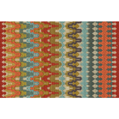 Kravet Design 32631.512.0 Kravet Design Upholstery Fabric in Blue , Orange