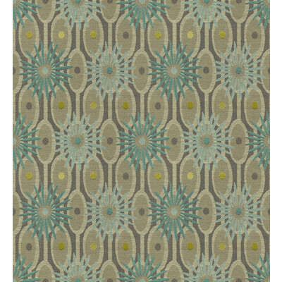 Kravet Contract 32894.511.0 Burst Out Upholstery Fabric in Grey , Blue , Capri