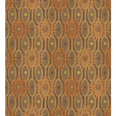 Kravet Contract 32894.612.0 Burst Out Upholstery Fabric in Brown , Orange , Tigerlily