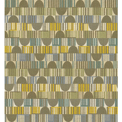 Kravet Contract 32908.411.0 Mix Master Upholstery Fabric in Grey , Yellow , Overcast