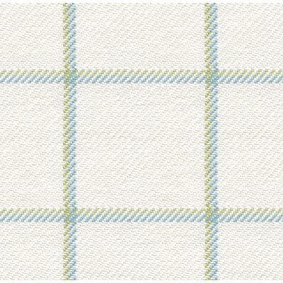 Kravet Basics 32994.315.0 Harbord Upholstery Fabric in White , Light Blue , Meadow
