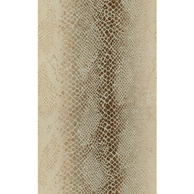 Kravet Couture 33276.616.0 Lizard Envy Upholstery Fabric in Camel , Chocolate , Natural