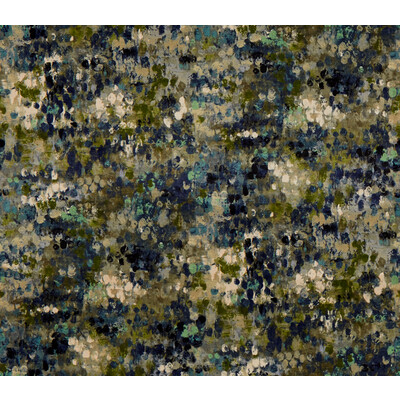 Kravet Couture 33620.315.0 Paintedvelvet Upholstery Fabric in Turquoise/Green/Blue/Brown