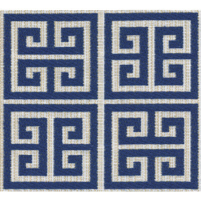 Kravet Design 33674.516.0 Livorno Upholstery Fabric in Beige , Blue , Capri