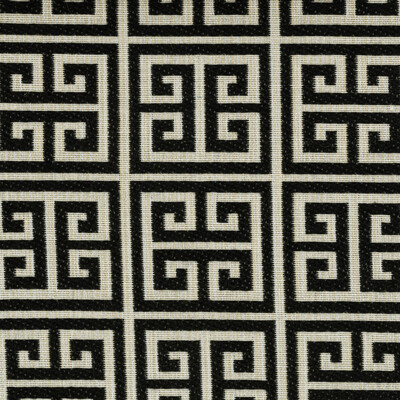 Kravet Design 33674.816.0 Livorno Upholstery Fabric in Beige , Black , Licorice