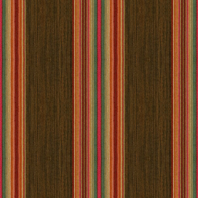 Kravet Design 33808.624.0 Gaban Stripe Upholstery Fabric in Brown , Pink , Sundance
