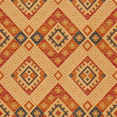 Kravet Design 33813.916.0 Kassa Upholstery Fabric in Beige , Red , Durango