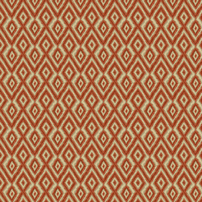 Kravet Contract 33863.1612.0 Banati Upholstery Fabric in Beige , Orange , Persimmon