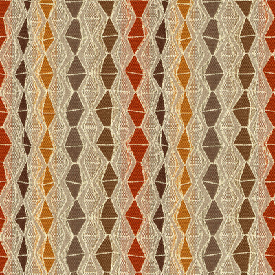 Kravet Design 33883.1624.0 Kravet Design Upholstery Fabric in Taupe , Rust