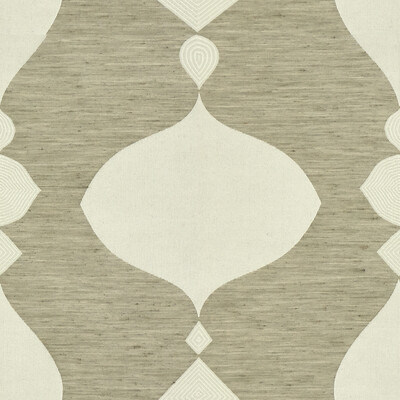 Kravet Couture 33995.11.0 Bead Strand Multipurpose Fabric in Grey , Silver , Flint Grey