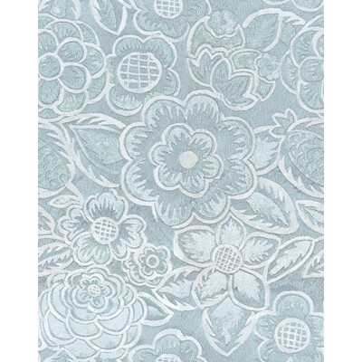 Kravet Design 34170.1516.0 Myrtle Multipurpose Fabric in Light Blue , Ivory , Spa