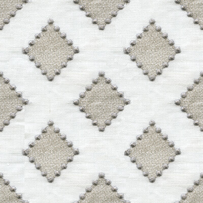 Kravet Basics 34267.1611.0 Diamondots Upholstery Fabric in Linen/Light Grey/Beige