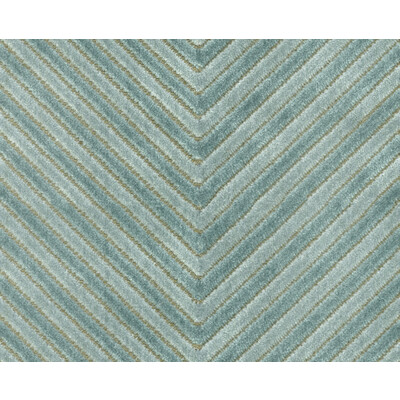 Kravet Basics 34272.35.0 Zigandzag Upholstery Fabric in Teal , Teal , Aqua