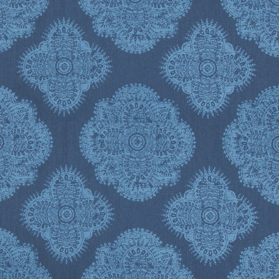 Kravet Design 34542.50.0 Bendi Upholstery Fabric in Indigo