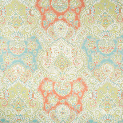 Kravet Design 34558.915.0 Artemest Upholstery Fabric in Red/Light Blue/Celery