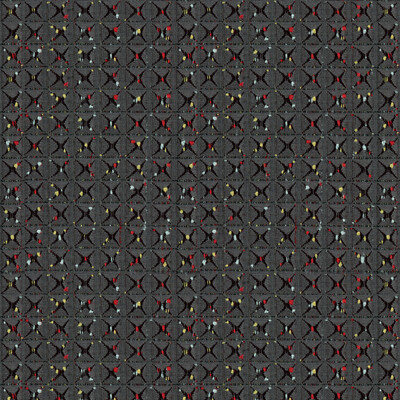 Kravet Couture 34580.819.0 Halite Upholstery Fabric in Black , Red , Spectra