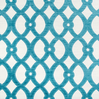 Kravet Design 34702.15.0 Kravet Design Upholstery Fabric in White , Light Blue