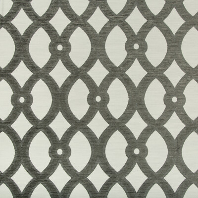 Kravet Design 34702.21.0 Kravet Design Upholstery Fabric in White , Grey