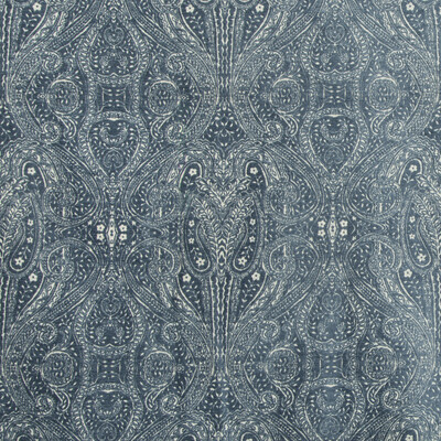 Kravet Design 34720.5.0 Kravet Design Upholstery Fabric in Blue , Ivory