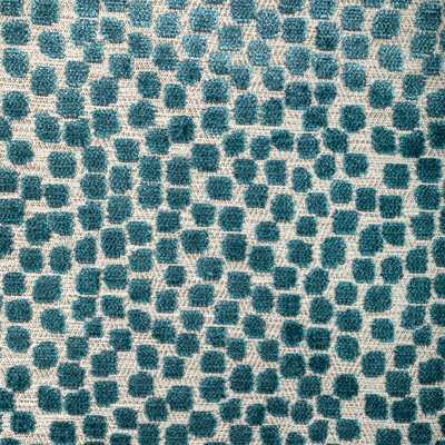 Kravet Design 34849.35.0 Flurries Upholstery Fabric in Teal/Grey/Turquoise