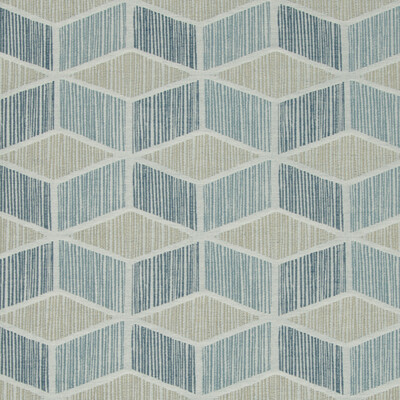 Kravet Basics 34859.511.0 Canard Upholstery Fabric in River/Light Grey/Blue/Light Blue
