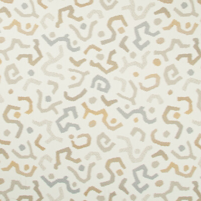 Kravet Design 34884.1614.0 Mahe Upholstery Fabric in White , Beige , Pebble