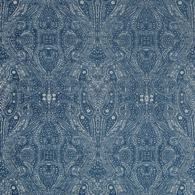 Kravet Design 35007.505.0 Kravet Design Upholstery Fabric in Blue , Ivory
