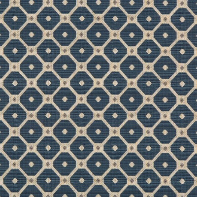 Kravet Design 35011.5.0 Kravet Design Upholstery Fabric in Blue , Beige