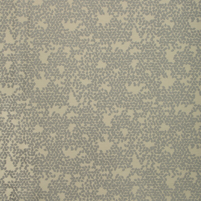 Kravet Contract 35091.21.0 Dancing Leaves Upholstery Fabric in Ivory , Charcoal , Silver