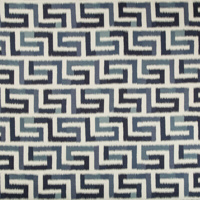 Kravet Couture 35414.5.0 Tensho Upholstery Fabric in Ink/White/Indigo/Blue