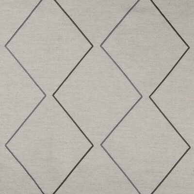Kravet Design 35506.11.0 Angular Multipurpose Fabric in Grey , Charcoal , Heron