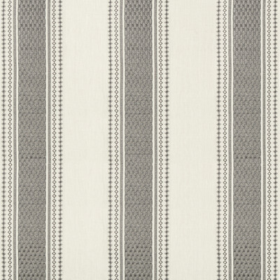 Kravet Design 35509.81.0 Couturier Multipurpose Fabric in Ivory , Grey , Ink