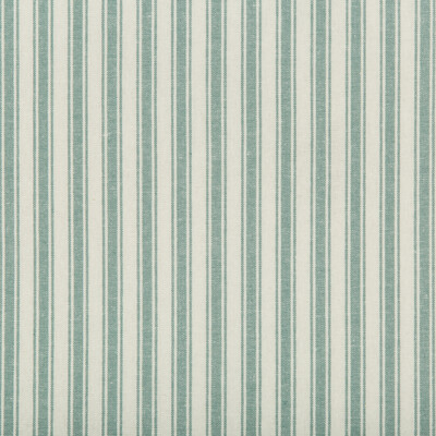Kravet Basics 35542.135.0 Seastripe Multipurpose Fabric in White , Teal , Teal