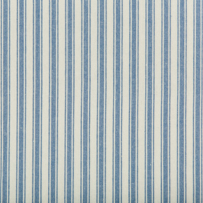 Kravet Basics 35542.15.0 Seastripe Multipurpose Fabric in White , Blue , Chambray