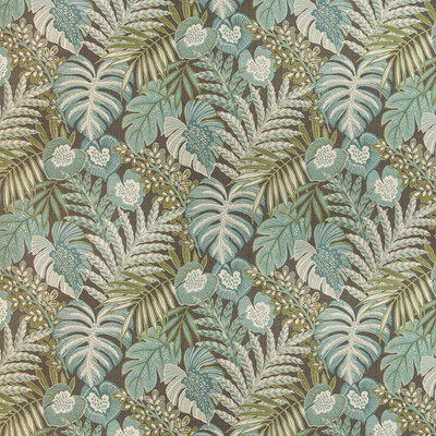 Kravet Design 35824.3.0 Sanur Upholstery Fabric in Teal , Green , Aloe