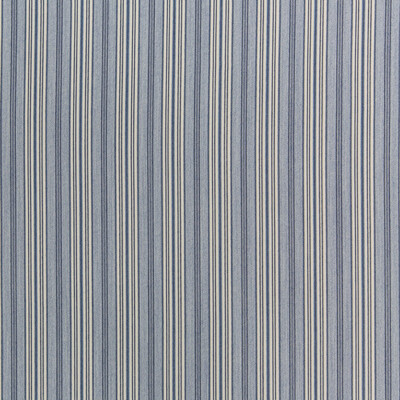 Kravet Design 35827.5.0 Hull Stripe Upholstery Fabric in Light Blue , White , Chambray