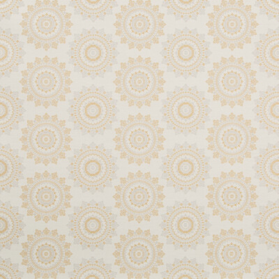 Kravet Contract 35865.14.0 Piatto Upholstery Fabric in White , Gold , Gold Pearl