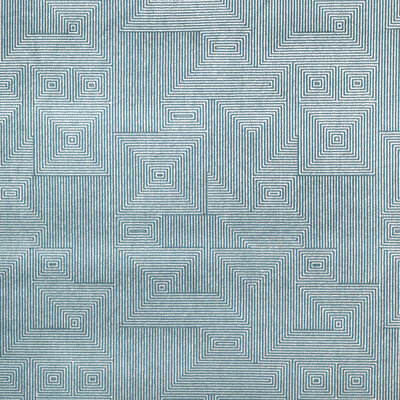 Kravet 36043.511.0 New Order Upholstery Fabric in Steel Blue/Blue/Silver
