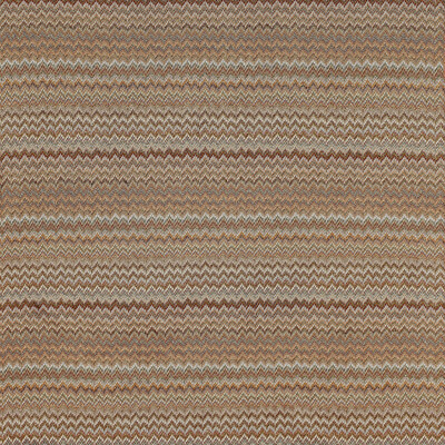 Kravet 36184.624.0 Plaisir Multipurpose Fabric in Rust/Brown/Metallic