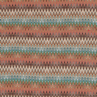 Kravet 36211.635.0 Vitim Upholstery Fabric in Multi/Brown/Teal